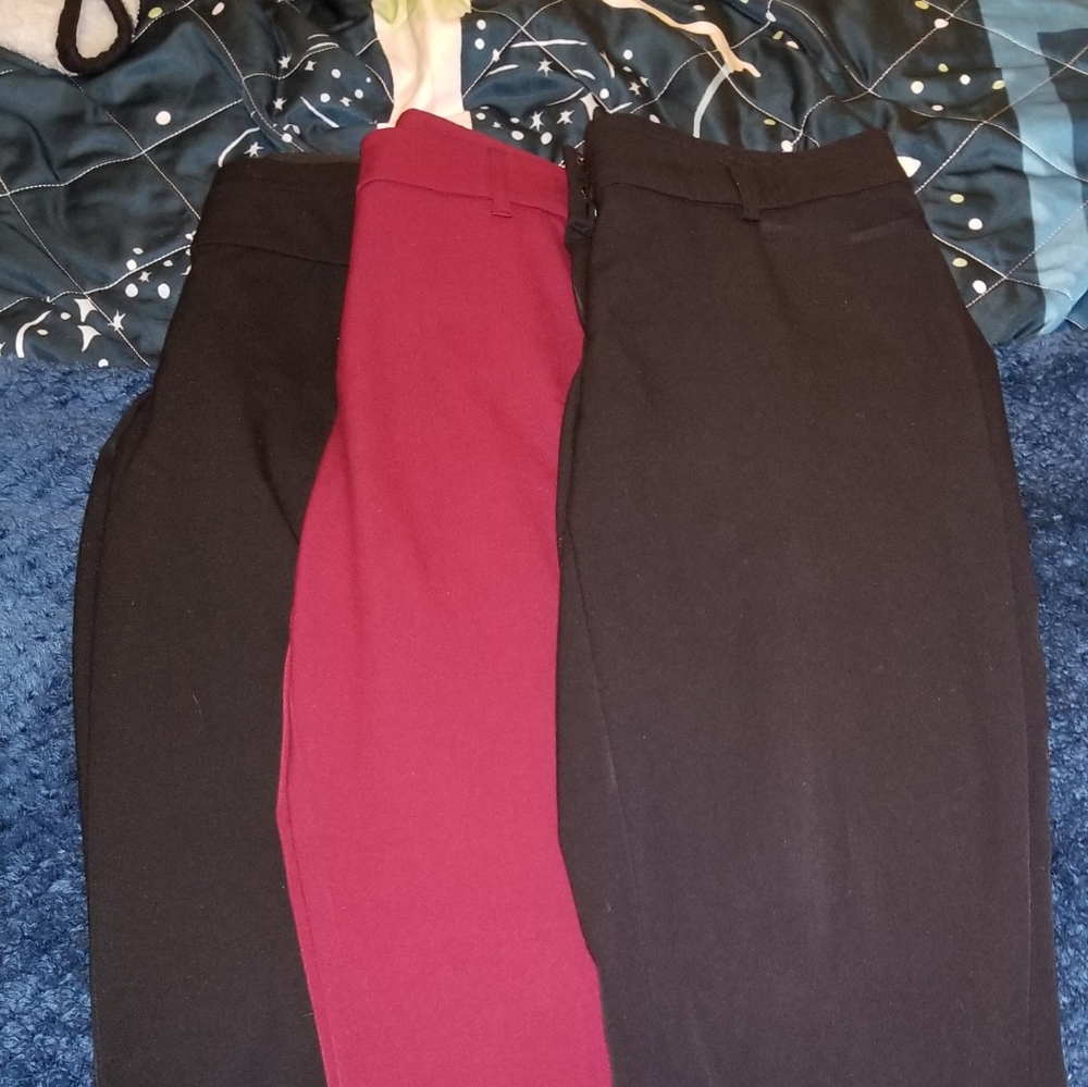 Maurices Dress-pants Lot of 3 Misses 9/10